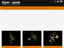 Tablet Screenshot of gympole.com